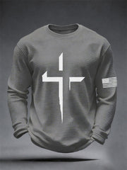 Men's Faith Cross Waffle Top