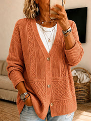 Women'S Casual Printed Cardigan