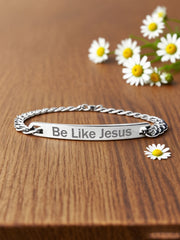 Unisex Be Like Jesus Printed Bracelet