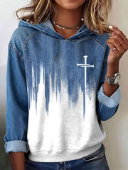 Women's Faith Art Printed Tops