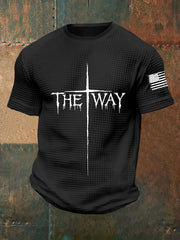 Men's The Way Cross Waffle Short Sleeve