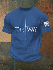 Men's The Way Cross Waffle Short Sleeve