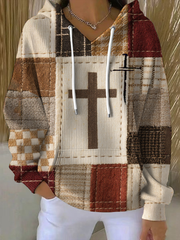 Women's Faith Art Printed Coat
