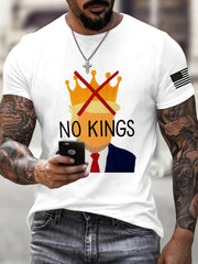 Men's No Kings Print T-Shirt