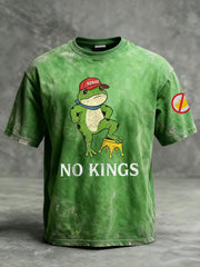 Men's No Kings Frog Resist Short Sleeves T-shirt