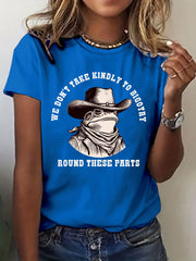 Women's We Don't Take Kindly To Bigotry Round These Parts Short Sleeve T-Shirt