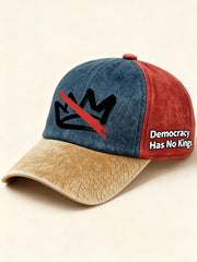 Democracy Has No Kings Cap