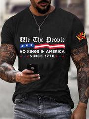 Men's We The People No Kings In America Since 1776 Tee