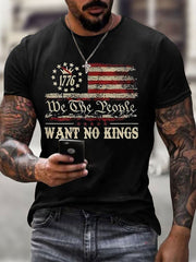 Men's We The People Want No Kings Short-sleeved T-shirt