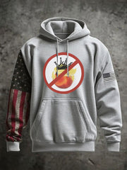 Men's No Kings Printed Hoodie