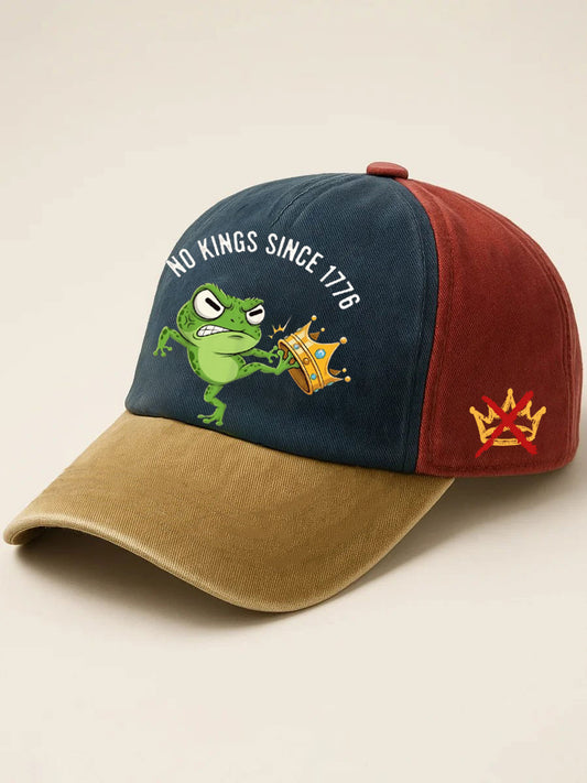 Unisex No Kings Since 1776 Frog Resist Hat