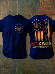 Men's No Kings in America short sleeves t-shirt