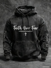 Men's Faith Over Fear Hoodie