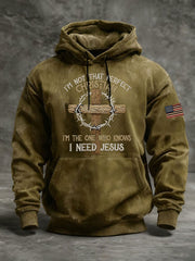 Men's I'm Not That Perfect I Need Jesus Hoodie