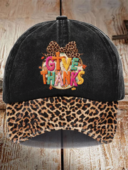 Unisex Thanksgiving Print Hat