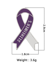 Alzheimer's Awareness Brooch