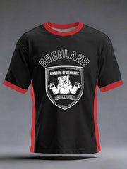 Men's Greenland Printed Casual T-Shirt