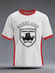 Men's Greenland Printed Casual T-Shirt