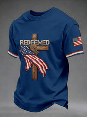Men's Redeemed Printed Casual T-Shirt