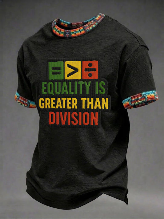 Men's Juneteenth Printed T-shirt