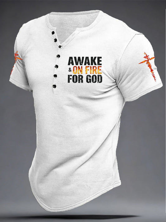 Men's Faith Printed T-shirt