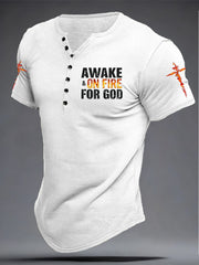 Men's Faith Printed T-shirt