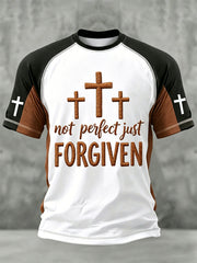 Men's Christian Cross Print Tee