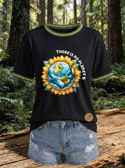 Women's There Is No Planet B Printed T-shirt