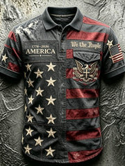 Men's 250Th Anniversary National Faith Print Shirt