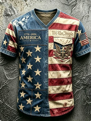 Men's 250Th Anniversary National Faith Print Tee