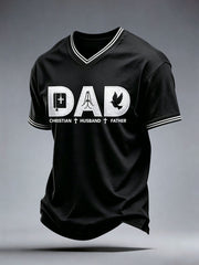 Men's Dad Christian Husband Father T-Shirt