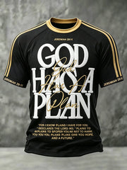 Men's 'God has a plan' Jeremiah 29:11 T-shirts