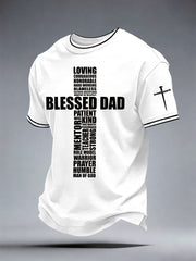 Men's Blessed Dad T-Shirt