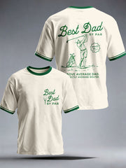 Men's Best Dad By Par T-Shirt