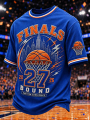 Men's Gift For Basketball Fans Print Casual Tee