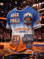 Men's Back To The Finals Short Sleeves T-shirt