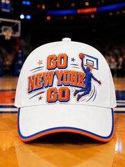 Unisex GO NEW YORK GO! Gift For Basketball Fans Hat
