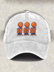 Unisex Basketball 1970 1973 2026 Hat