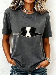 Women's Lovely Border Collie T-Shirt