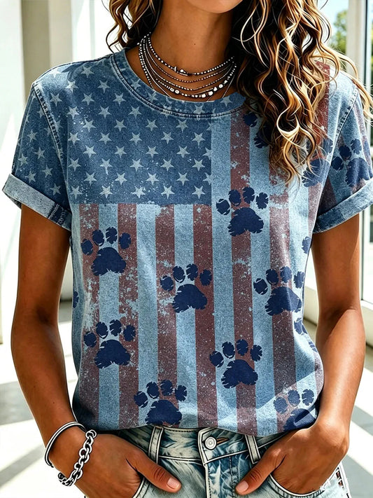 Women's American Paw T-shirt