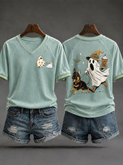 Women's Autumn Animal Series Casual T-shirt