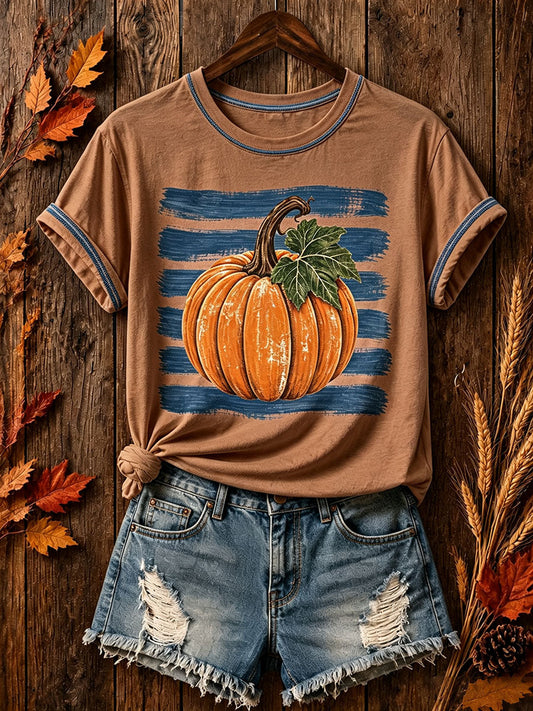 Women's Fall Pumpkin T-Shirts