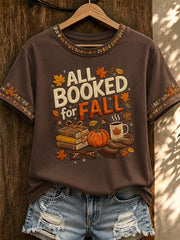 Women's Autumn Printed T-shirt