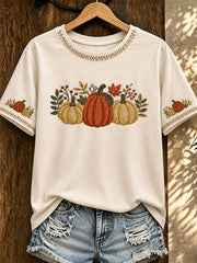 Women's Autumn Printed T-shirt
