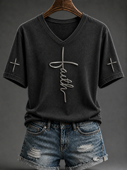 Women's Faith Short-sleeved T-shirt
