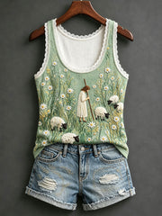 Women's Christian Lace Vests