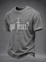 Men's Jesus short sleeves t-shirt