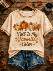 Women's Fall Is My Favorite Color short-sleeved T-shirt