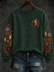 Women's Fall Fox Sweatshirt