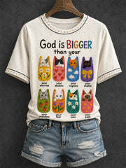 Women's God Is Bigger Than Your T-shirt